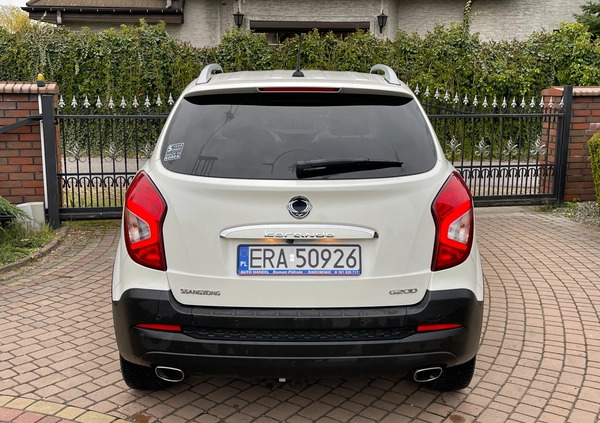 SsangYong Korando cena 60000 przebieg: 102000, rok produkcji 2017 z Ropczyce małe 407